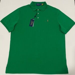 POLO RALPH LAUREN Classic Fit Soft , Green Touch Polo Men’s  size L
